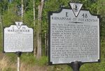 Marlborough and Kidnapping of Pocahontas Highway Markers