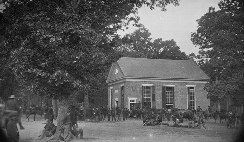 Massaponax Church Civil War Photo